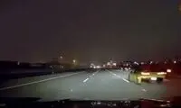 پایان کورس دو خودرو با تصادف هولناک