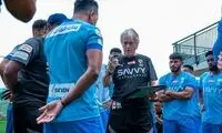 سرمربی الهلال اجازه پاسخ به سوال جنجالی را نداد