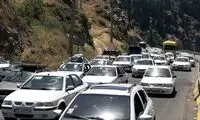 ترافیک فوق‌سنگین در محور هراز و فیروزکوه