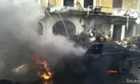 لحظه حمله پهپادی اسرائیل به یک خودرو 
