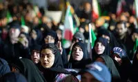 تذکر پلاکاردی به دولت و قوه قضائیه در تجمعات