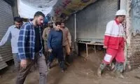 حضور متفاوت مخبر در مناطق سیل‌زده تهران