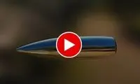 ویدیوی آهسته و جذاب از برخورد گلوله به صفحه فولادی