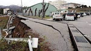 صحنه‌ای عجیب بعد از زلزله ۷.۴ریشتری ژاپن 