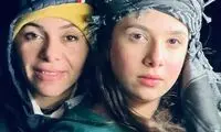 عکسی از همسر سابق پژمان بازغی و دخترش نفس 