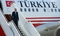 رجب طیب اردوغان وارد تهران شد