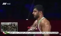 لحظه شکوهمندی که ساروی مقابل پرچم ایران خلق کرد