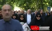 پوشش خبرساز یک چهره سیاسی در مراسم تشییع رئیسی