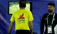 رد پنالتی استقلال برابر چادرملو توسط VAR
