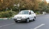 جولان پراید شاسی بلند در خیابان با وضعیتی عجیب!