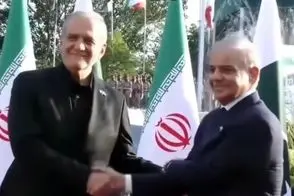 مراسم استقبال رسمی از پزشکیان در پاکستان