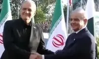 مراسم استقبال رسمی از پزشکیان در پاکستان