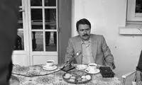 عکس مسعود رجوی با لباس متفاوت در عربستان