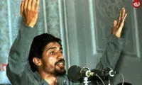 تصویری قدیمی از صادق آهنگران در کنار سردار سلیمانی