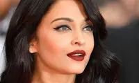 آیشواریا رای با یک استایل آبی چشمگیر به کن آمد