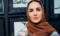 تیپ هنری «سوگل طهماسبی» در رونمایی از یک کتاب