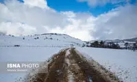 بارش برف و باران دراین نقاط کشور