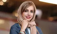 لباس عجیب بازیگر زن مشهور در یک تئاتر