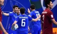 مدال برنز فوتسال آسیا بر گردن ازبک‌ها 