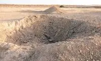 تصاویر ماهواره‌ای  از محل اصابت موشک‌های ایرانی