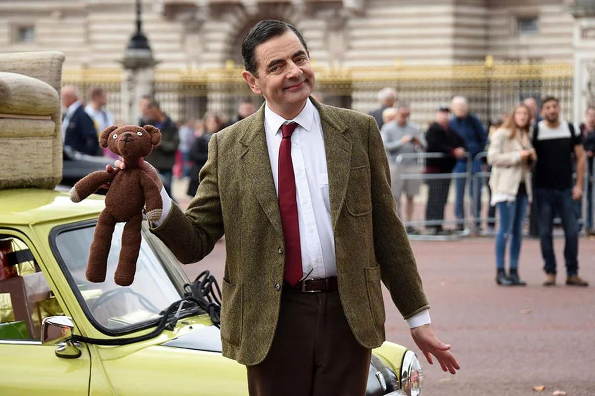 چهره پیر و شکسته شده مستربین در 71 سالگی