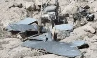 عکس انهدام پهپاد آمریکایی «لوکاس» در بندرعباس