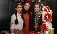 تصویری از کتایون ریاحی در روز تولد