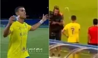 حرکت زشت رونالدو مقابل فیلمبردار سوژه شد