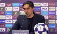 کنفرانس خبری مهدی رحمتی سیاسی شد