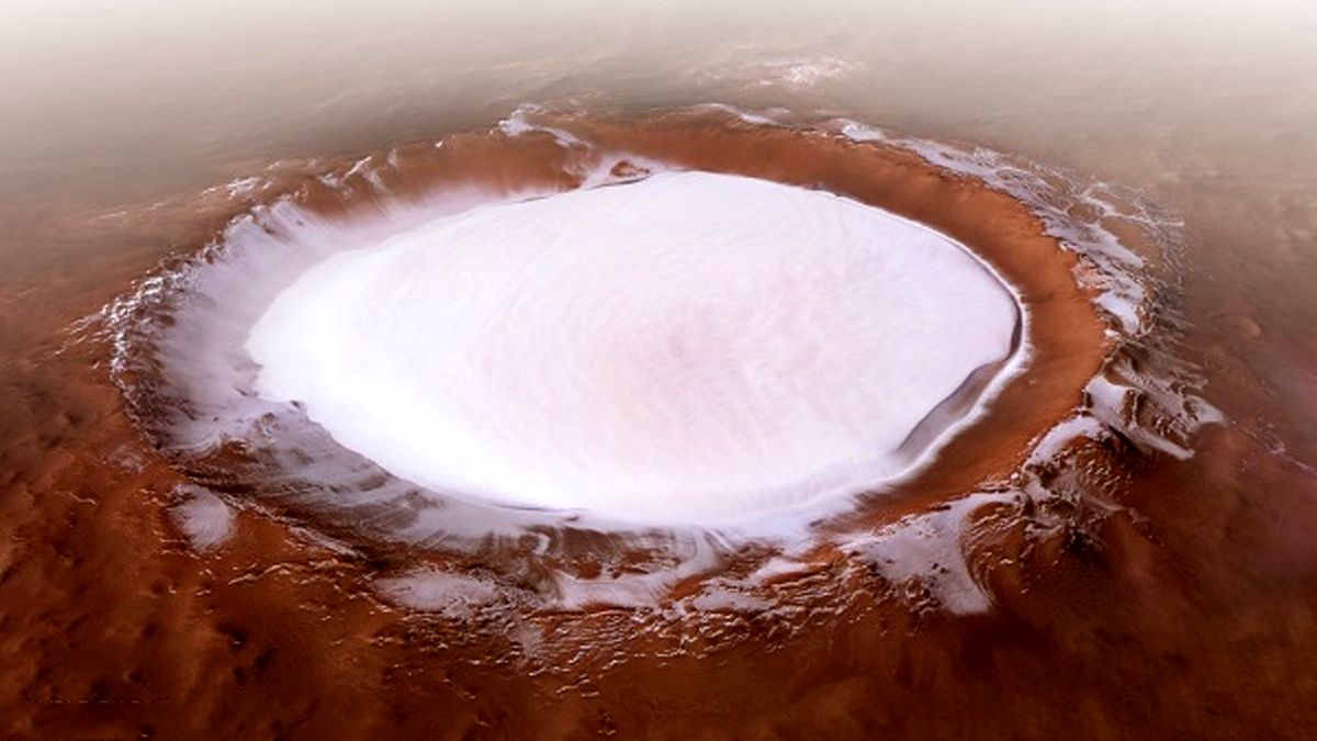 تصاویری شگفت‌انگیز از سطح ‎مریخ 