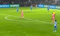 هواداران الهلال، رونالدو را به رخ مسی کشیدند