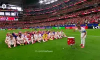 شادی جذاب وایکینگی نروژی‌ها بعد از پیروزی