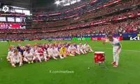 شادی جذاب وایکینگی نروژی‌ها بعد از پیروزی