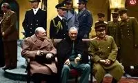 جشن تولد چرچیل در تهران در کنار استالین و روزولت