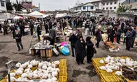 فضای جذاب نوروزی در بازار تولم‌شهر استان گیلان