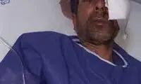 عکس دردناک از حمله گراز به یک محیط‌بان 