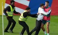 حمله به رونالدو، تمرین پرتغال را به آشوب کشید!