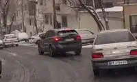 روش درست ترمز زدن روی زمین برفی و یخ زده