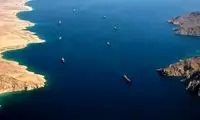 نفتکش متخلف در تنگه هرمز مورد اصابت قرار گرفت