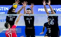 زور والیبال ایران به قهرمان المپیک نرسید