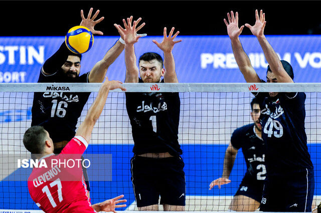 زور والیبال ایران به قهرمان المپیک نرسید