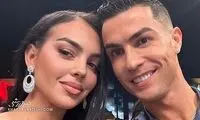 عاشقانه‌های رونالدو و جورجینا در شب سال نو