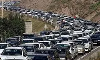 ترافیک سنگین در جاده‌های چالوس و هراز