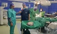 خارج کردن توده ۱۸ کیلویی از شکم بانوی بهشهری