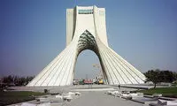 نمایی از میدان آزادی وقتی اطراف‌اش دشت بود