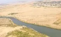 گشت زنی بالگرد نظامی ایران در ساحل ارس