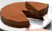 طرز تهیه چیزکیک شکلاتی یخچالی بدون فر