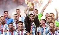 هدیه مسی برای آرژانتینی‌ها بعد از قهرمانی