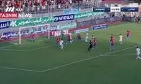 گل زودهنگام پرسپولیس به نساجی توسط نعمتی 