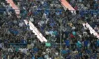 واکنش تند استقلالی‌ها به گل اول پیکان با شعاری خاص